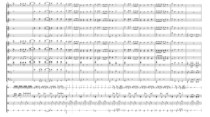 APT - ROSE and Bruno Mars - Marching Band