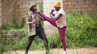 African Girl Karate Short Film/Shuhudia Huyu Demu Alichowafanya Wahuni 💥💥