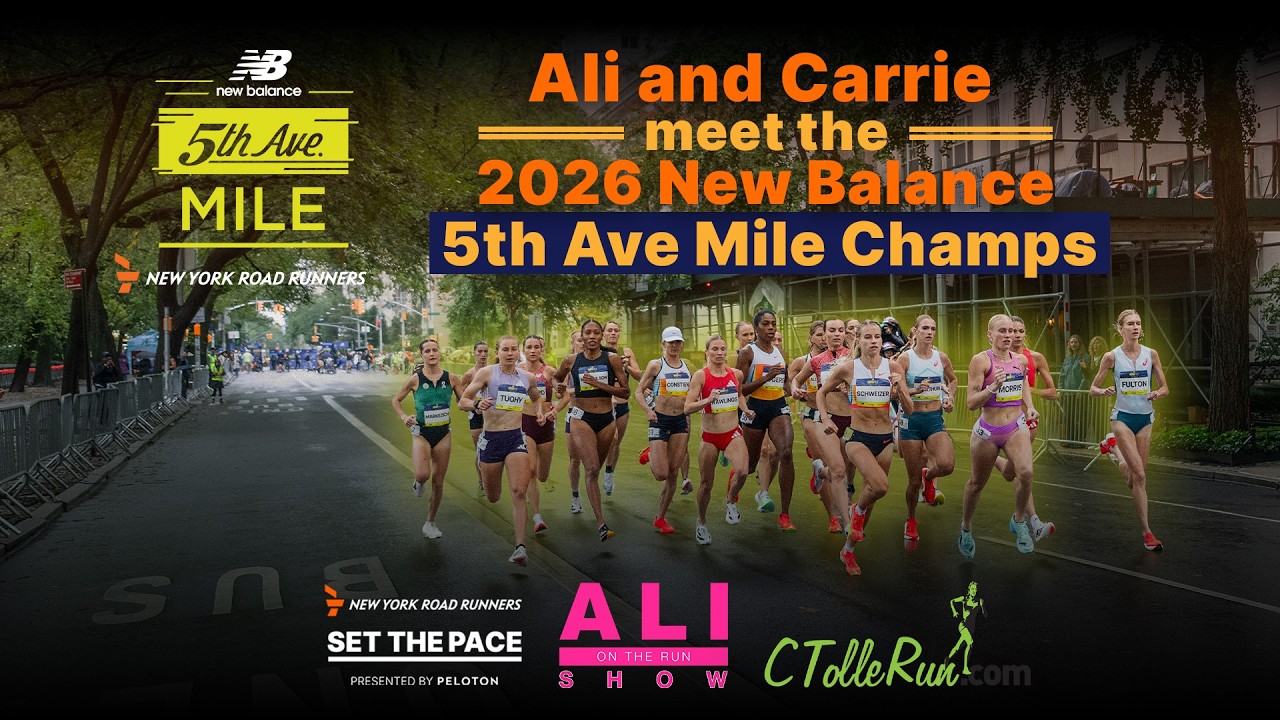 New Balance 5th Avenue Mile Champions Jemma Reekie and Marco Langon