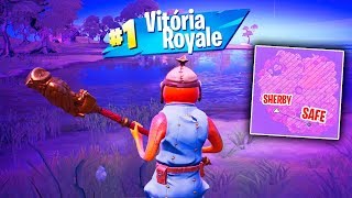 Como Vencer Uma Partida Sem Sair Da Tempestade No Fortnite 2.. Desafio