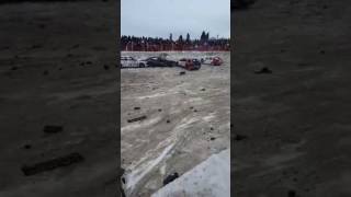 Cochrane Ontario Winter Carnival Demolition Derby 2017 - Feb 19 2017