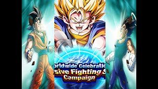 Dragon ball z Dokkan Battle/Worldwide Celebration begins and the hype is REAL!!