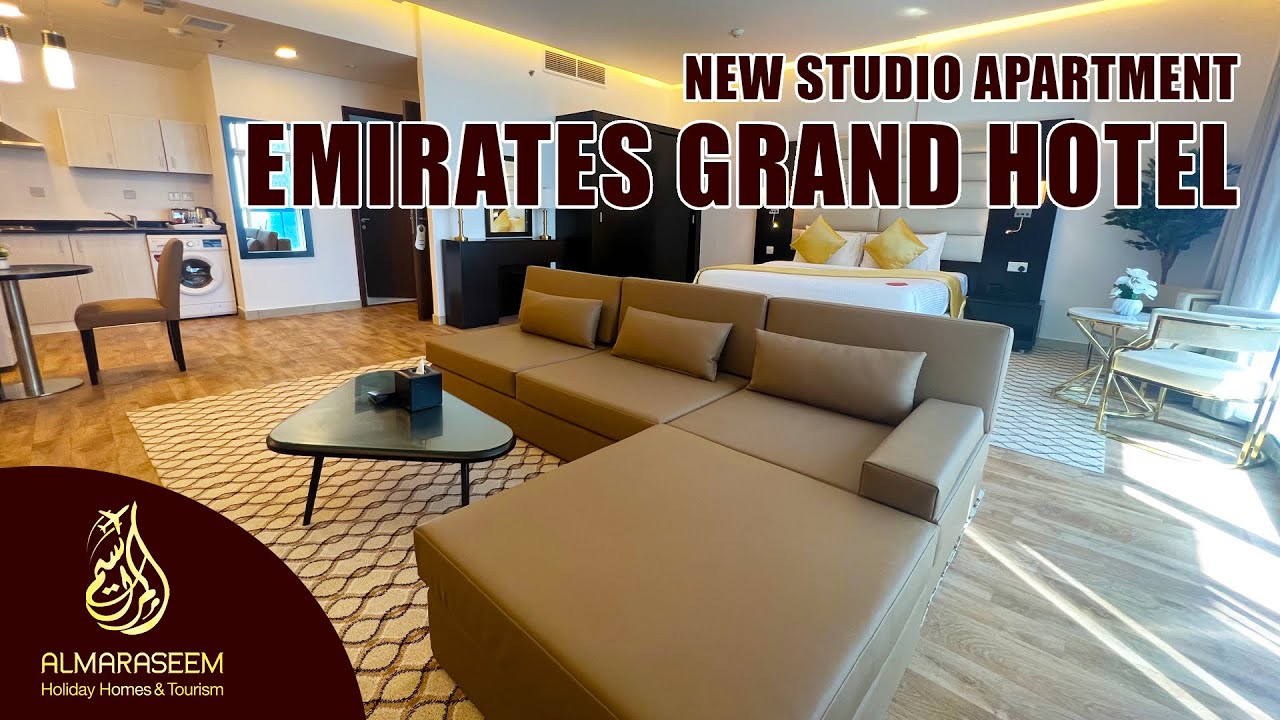 EMIRATES GRAND HOTEL NEW STUDIO APARTMENT YouTube