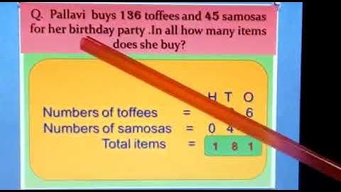 Class -3 Maths Ch-2 Addition ( Word Problems