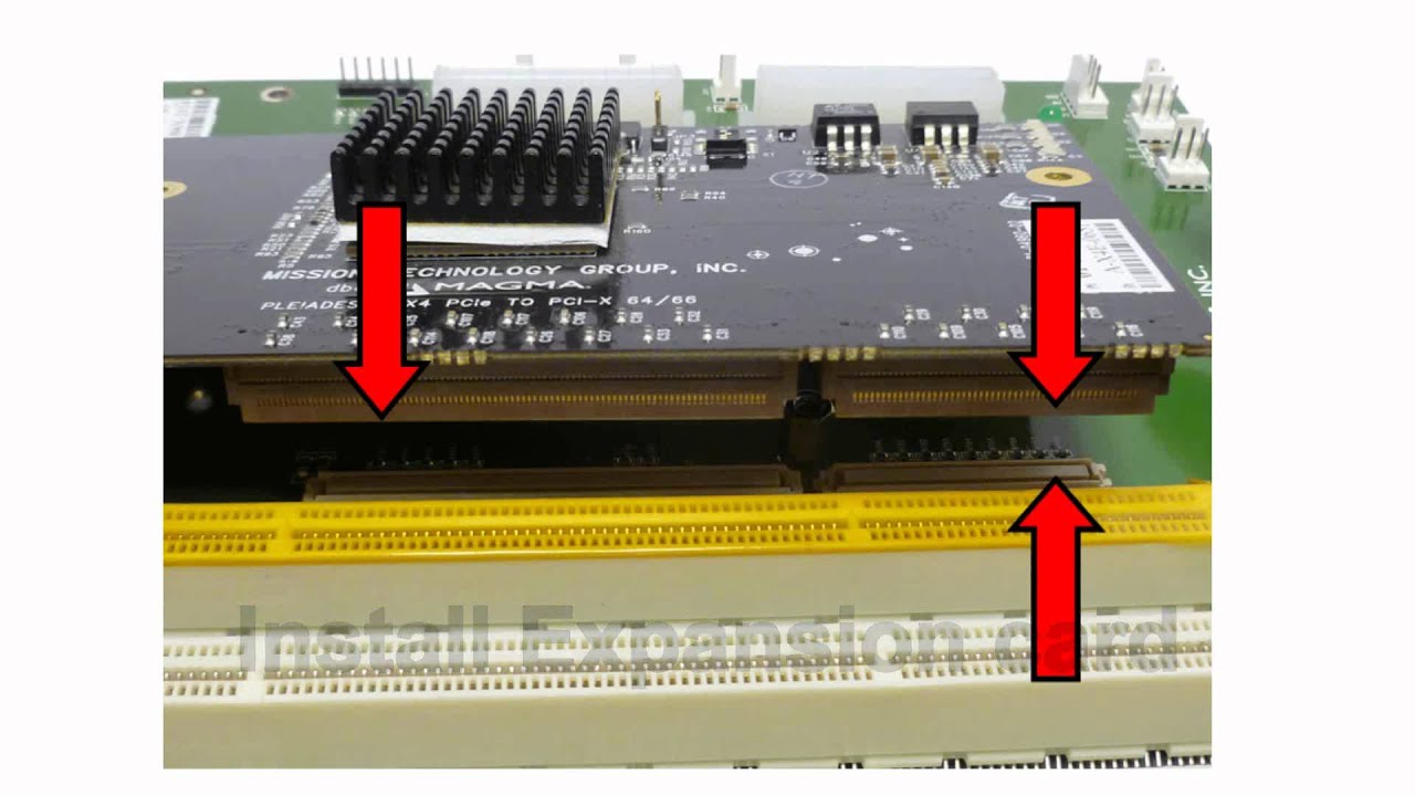 How to Install Magma PE6NE-I Expansion Card