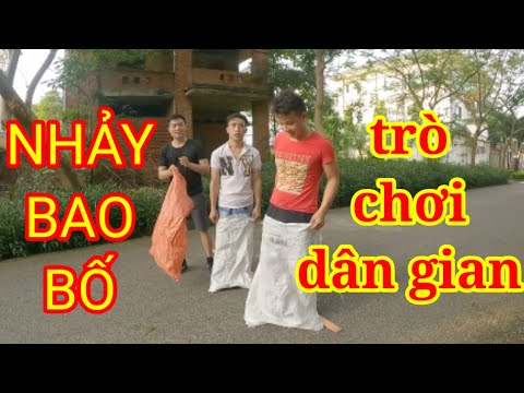 Bao Bố Trò Chơi Nhẩy Bao Tải Là Một Trò Dân Gian