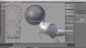 Blender Tutorial 13 - Box Modeling a Robot Part 2