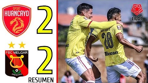 Sport Huancayo vs Melgar 2-2 Resumen HD Liga 1