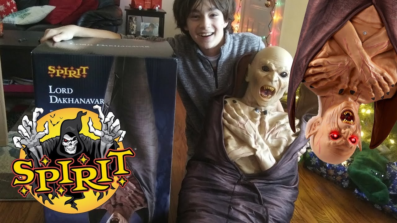 Lord Dakhanavar UNBOXING, Setup, and DEMO | Spirit Halloween Brand New for 2020