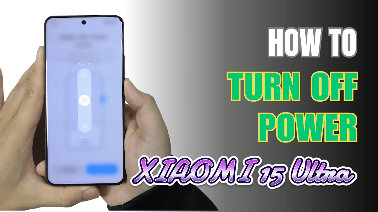 How to Turn Off Xiaomi 15 Ultra - YouTube