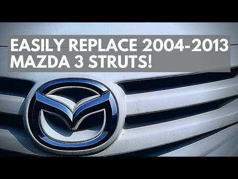 How To Replace 2004 – 2013 Mazda 3 Front Struts