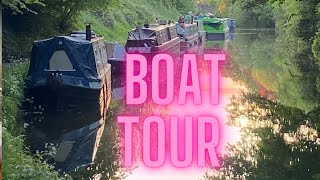 Narrowboat BOAT TOUR! #narrowboatliving  #canalboat  #canalboat