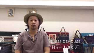 日本製帆布バッグブランドHill'sSideHouse(ヒルズサイドハウス)レザーパスポートケース