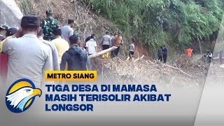 Alat Berat Dikerahkan untuk Bersihkan Longsor di Mamasa