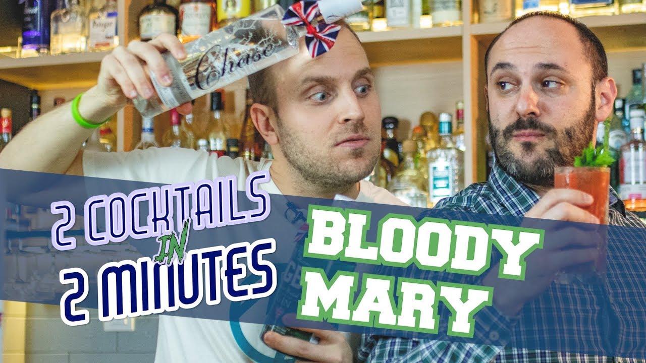 Bloody Mary Recipe - 2 Cocktails In 2 Minutes