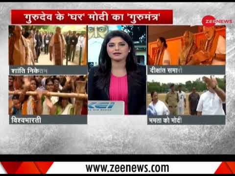 At Santiniketan, Chancellor Narendra Modi wins crowd with Tagore's 'ekla chalo re' message