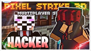 pixel strike 3d but we run into a HACKER on CTF ( CTF rant ) ( 40 bomb )