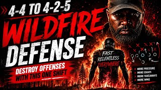 4-4 to 4-2-5 Wildfire Defense: Destroy Offenses With This One Shift