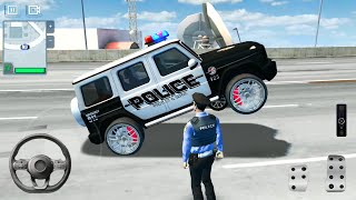 Police On Duty Driving Simulator 2022 #7 - G Wagon & Dodge Drive - Android Gameplay screenshot 4