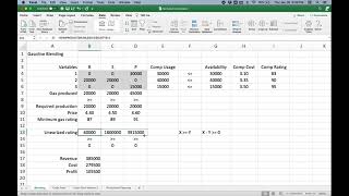 Excel Solver on the Mac: Be Careful with How You Input Constraints