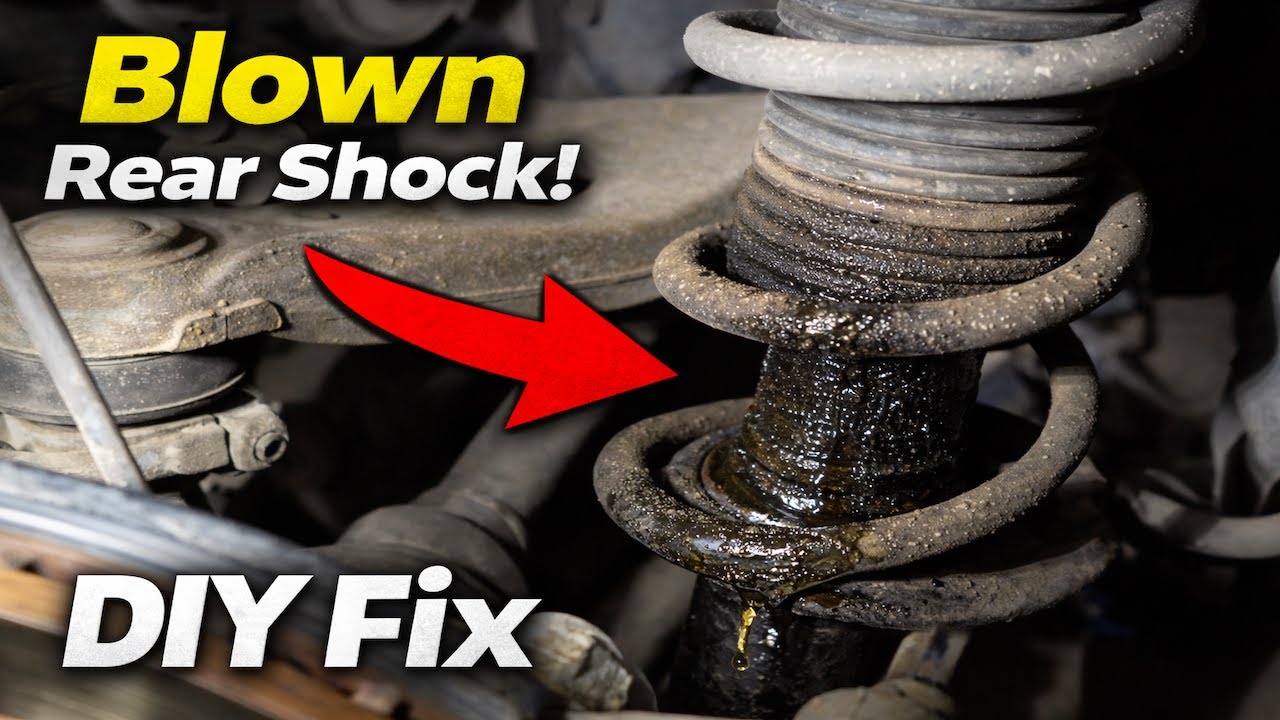 BRZ Rear Shock Replacement – Leaking Shock Here’s the EASY Fix!