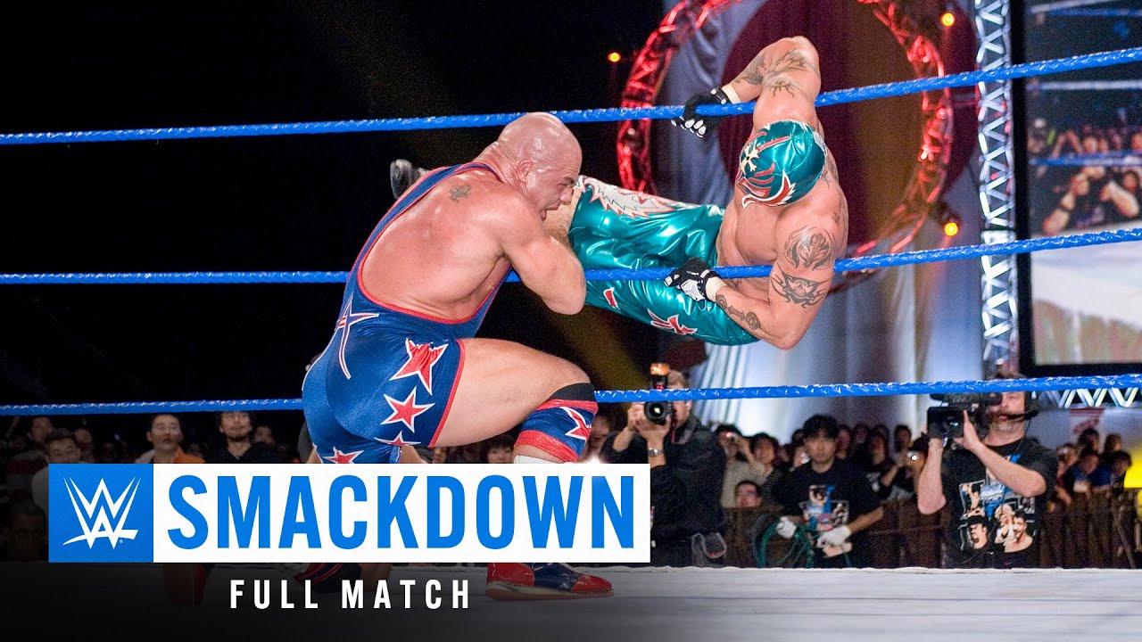 FULL MATCH: Rey Mysterio vs. Kurt Angle: SmackDown, Feb. 10, 2005