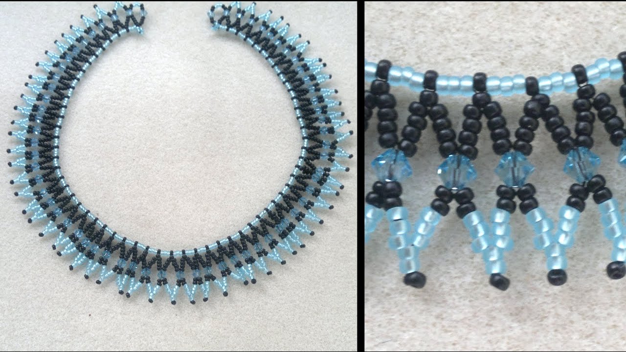 Beading4perfectionists : Basic netted necklace for ...