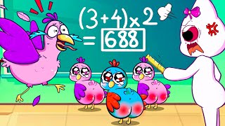 Teacher Banbaleena vs Opila Bird Baby | Rainbow Friends vs Garten Of BanBan Animation | RED BANBAN