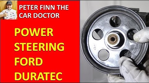 How to replace Power Steering pump Ford Duratec engine. Years 2000 to 2022