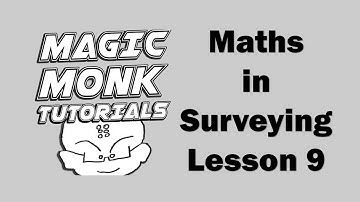 Surveying Maths A lesson 9 - Radiation and Traversing Survey Methods