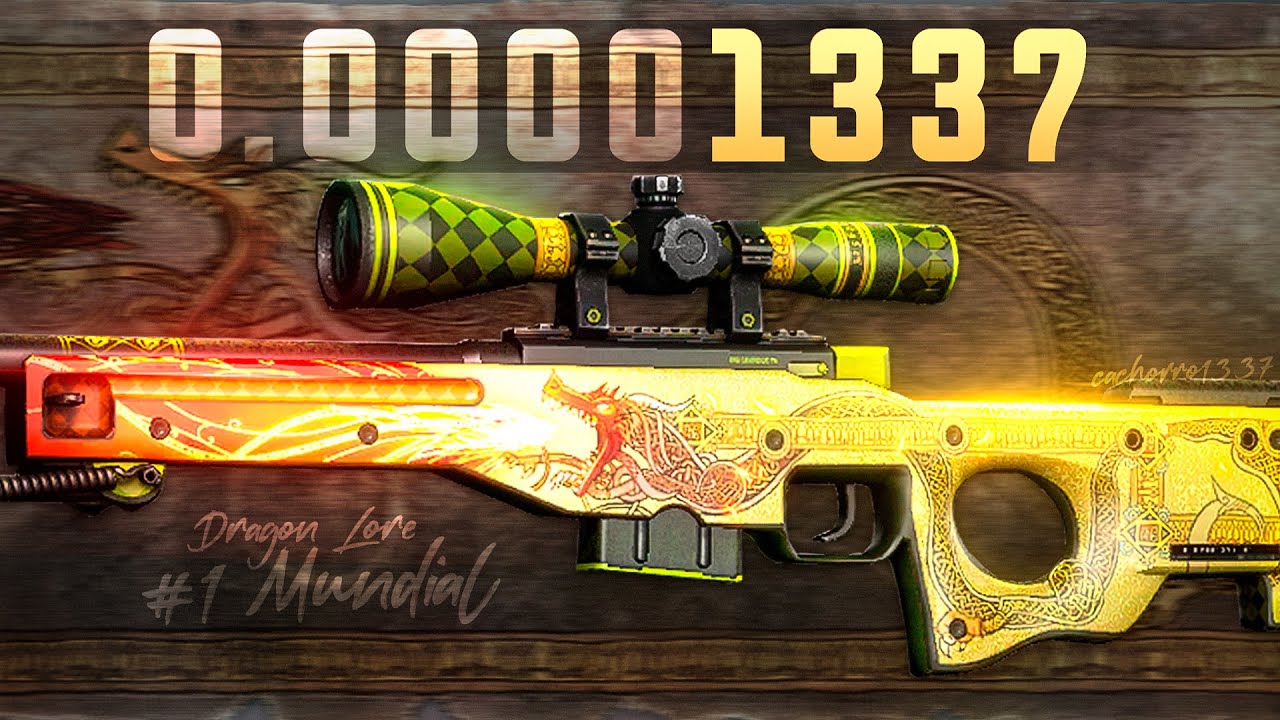 Скин dragon lore. 1-Е место. Dragon Lore.