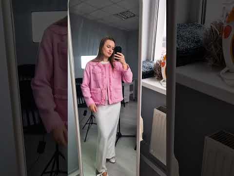 Сшила жакет из твида своими руками #shorts #шитье #сшилаиношу