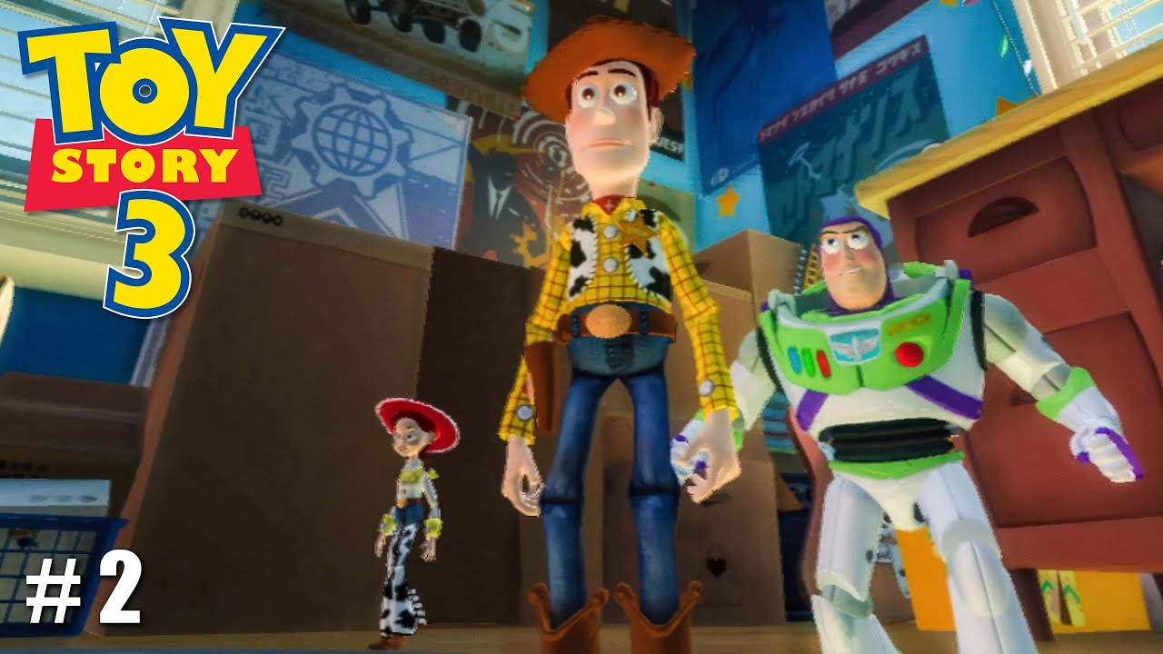 Toy Story 3 - PS3 Gameplay / Full Movie Playthrough / 60 FPS / Andy's House / PART 2 (RPCS3)