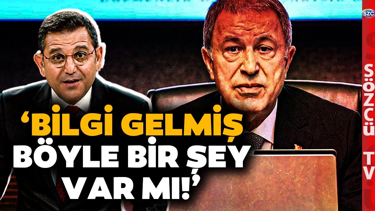 Hulusi Akar mikrofonu açık unuttu sonrasında bakın neler oldu!