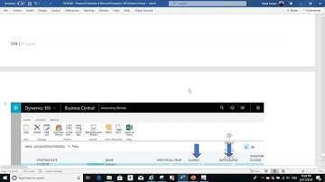 How to Close a Fiscal Year  in Microsoft Dynamics Business Central