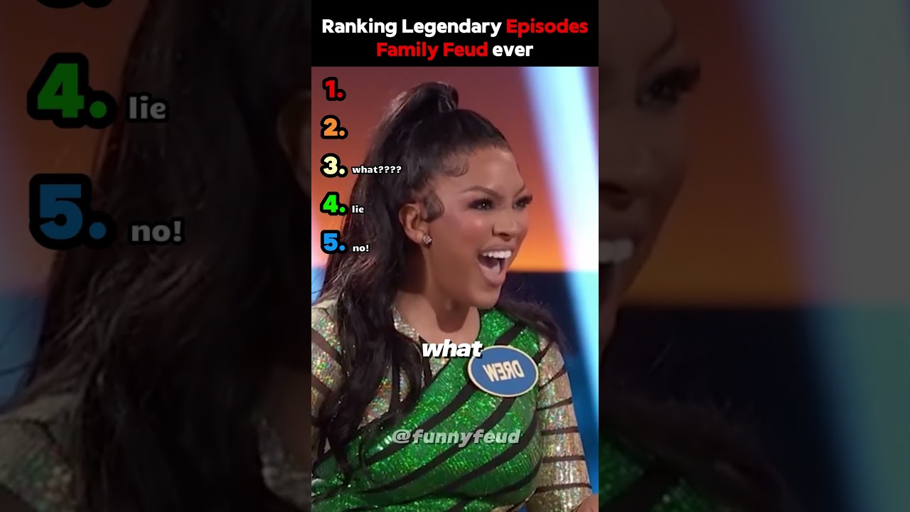 The Most Legendary Family Feud Moments 😭