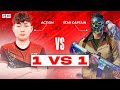 1v1 challenge with star captain