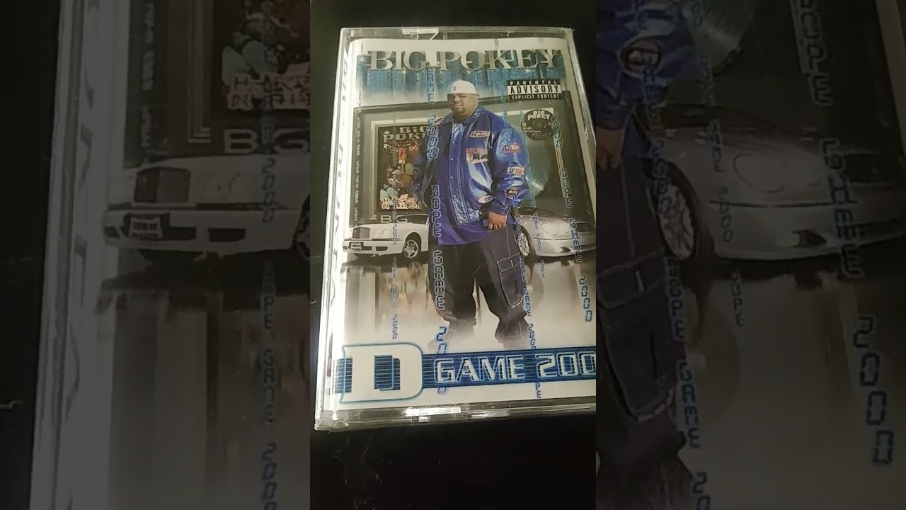 Big Pokey- Mind And Muscle (D-Game 2000) Cassette Tape Classic Album RIP H-Town Legend 713 S.U.C.