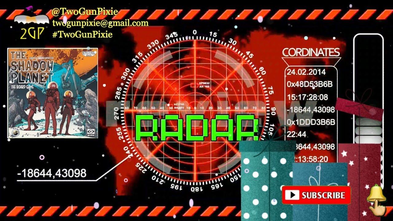 Gaming Radar 12/26/22 - the Shadow Planet: the Board Game
