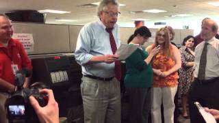 Remarks About Pulitzer Prize awarded to The Patriot-News