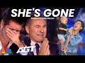 American 2024 filipino participant made jury cry when the strange baby join singing shes gone song
