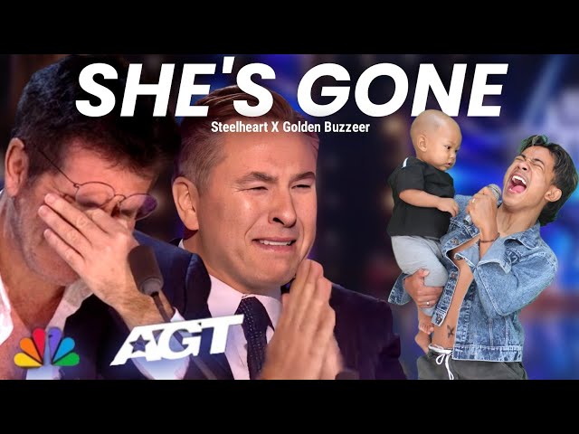 American 2024 Filipino participant made jury cry when the strange baby join singing She's Gone song class=