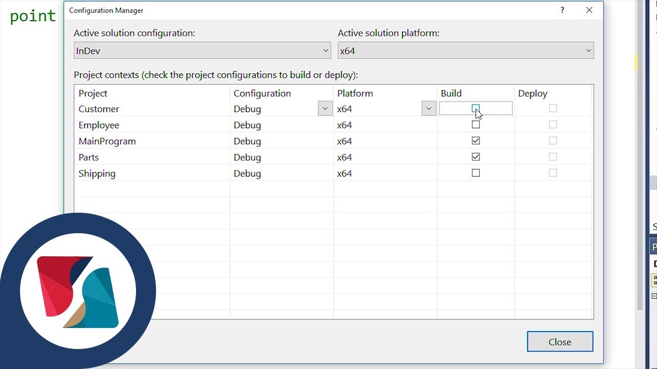 Active Solution Configuration