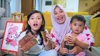 BUYING VIRAL DUBAI CHOCOLATE 😱 AND COLORING IT, AZAM CRYING INSTEAD