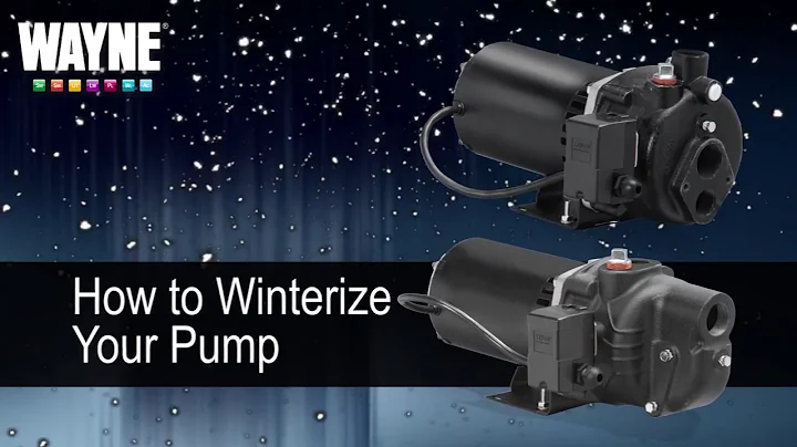 How to Winterize Your Well Pump