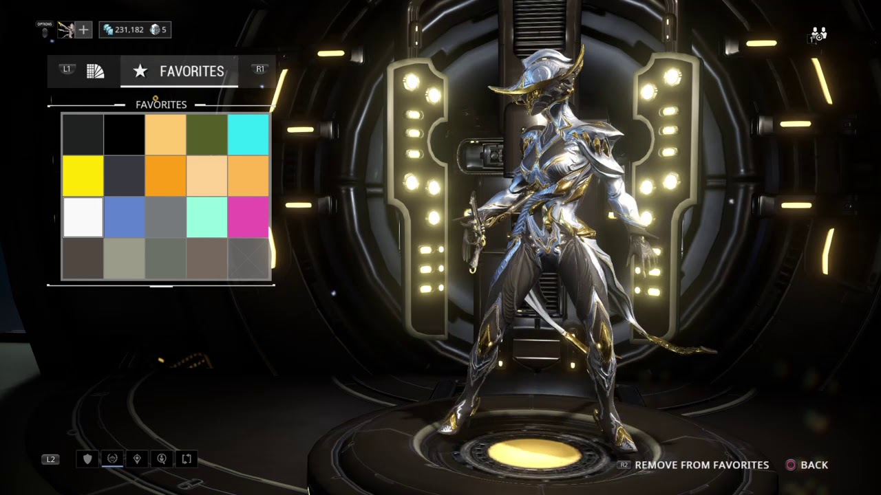 Warframe: Some mesa presidio fashion - YouTube.