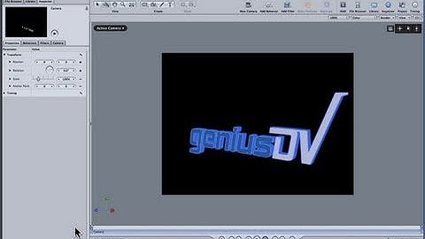 3D Text in Apple Motion