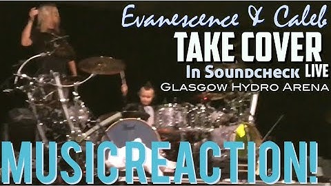 FREAKING SOLID!!🥁🔥Evanescence & Caleb - Take Cover Live - In Soundcheck GHA Music Reaction🔥