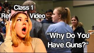 Full Finnish Girl Reacts to Why Do You Have Guns #Soc119 News