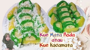 Cara Membuat Kue Mata roda atau Kue Kacamata